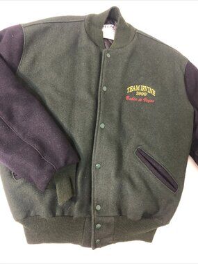 Vtg 1990s DeLong Baker to Vegas 120 mile run Team Irvine 1999 Sz L